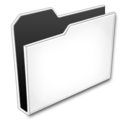 Folder - White Plastic Icon 256x256 png